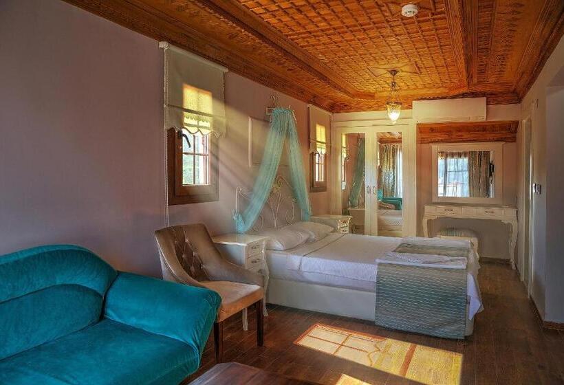 דירת פנטהאוז 1 חדרי שינה, Panamare Apart Hotel Akyaka