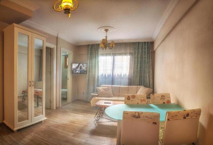 דירת חדר נוף לגינה, Panamare Apart Hotel Akyaka