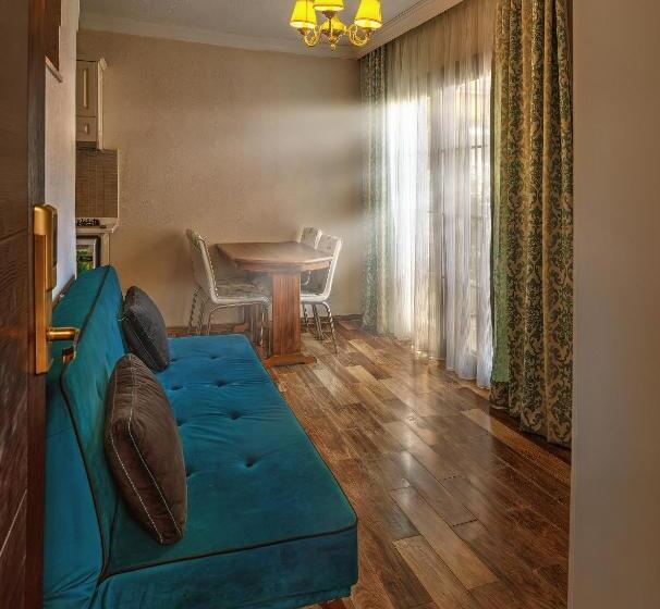 דירת חדר שינה  1 עם נוף לעיר, Panamare Apart Hotel Akyaka