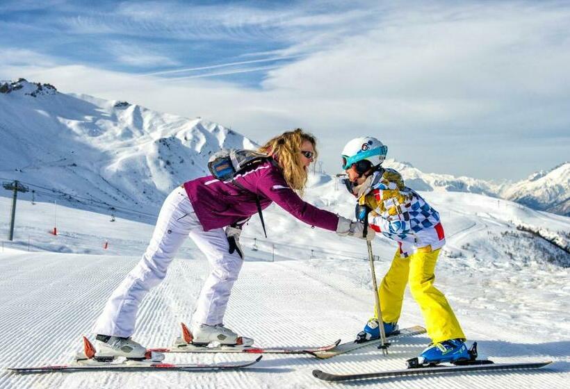 شقة غرفتين, Résidence Goélia Les 4 Vallées