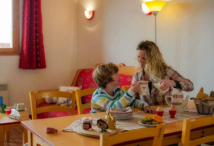 شقة غرفتين, Résidence Goélia Les 4 Vallées