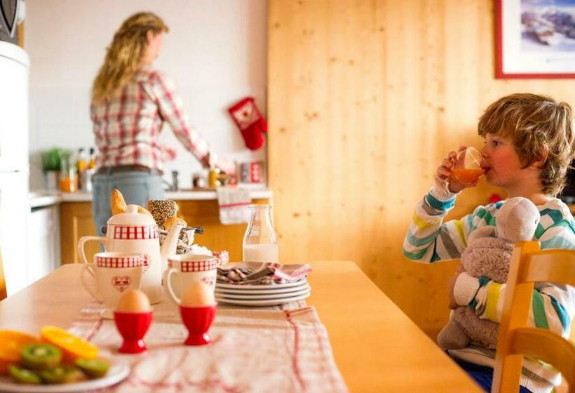 شقة غرفتين, Résidence Goélia Les 4 Vallées