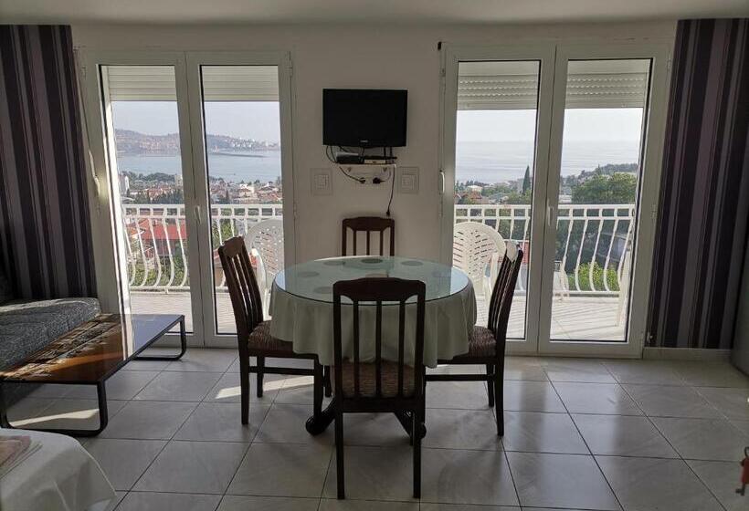 اتاق سه نفره سوپریور با چشم‌انداز دریا, Apartments Stevanovic