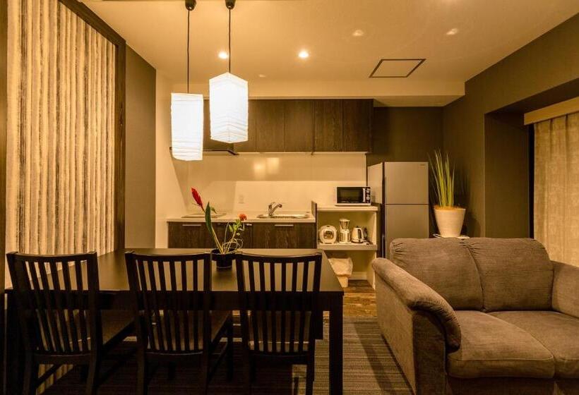 庭の見える１ベッドルームアパートメント, R&run Kyoto Serviced Apartment & Suites