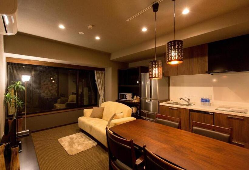 庭の見える１ベッドルームアパートメント, R&run Kyoto Serviced Apartment & Suites