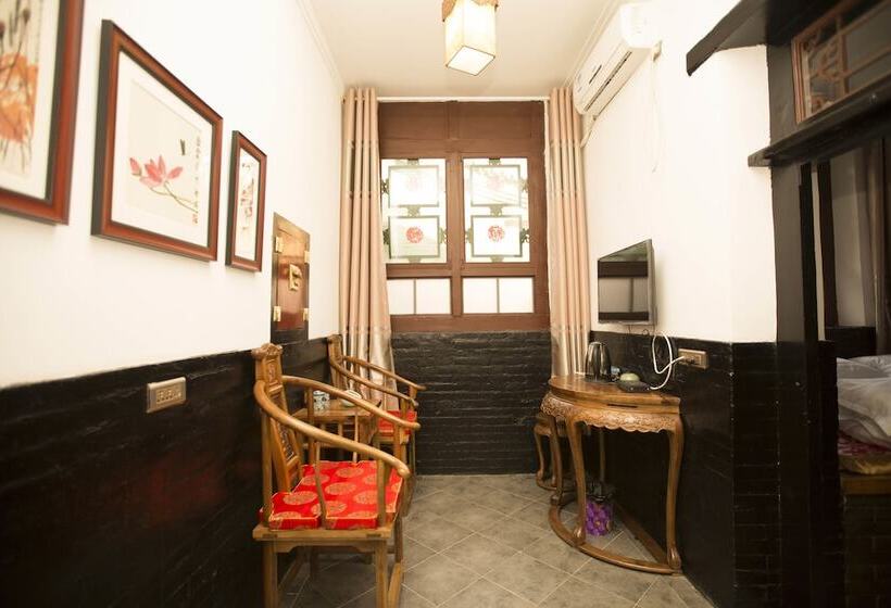 침실 2개 스위트, Pingyao Xiangshengyuan Guest House