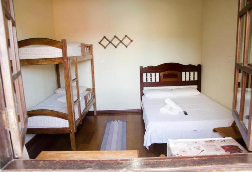 חדר סטנדרט לארבעה, Pousada Luar Do Prata