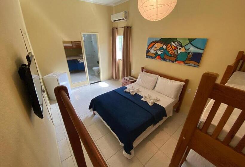 经典四人房间, Refúgio Pousada Fortaleza