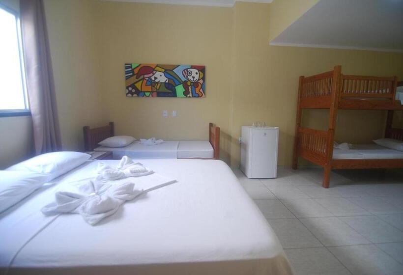 经典四人房间, Refúgio Pousada Fortaleza