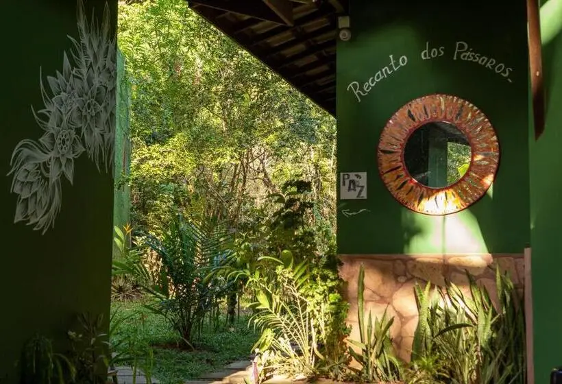 آپارتمان 1 خوابه با بالکن, Recanto Dos Pássaros Hospedaria Zen E Banho De Floresta Arua