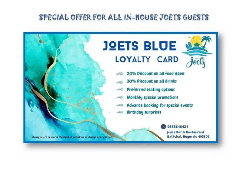デラックスルーム, Joets Guesthouse