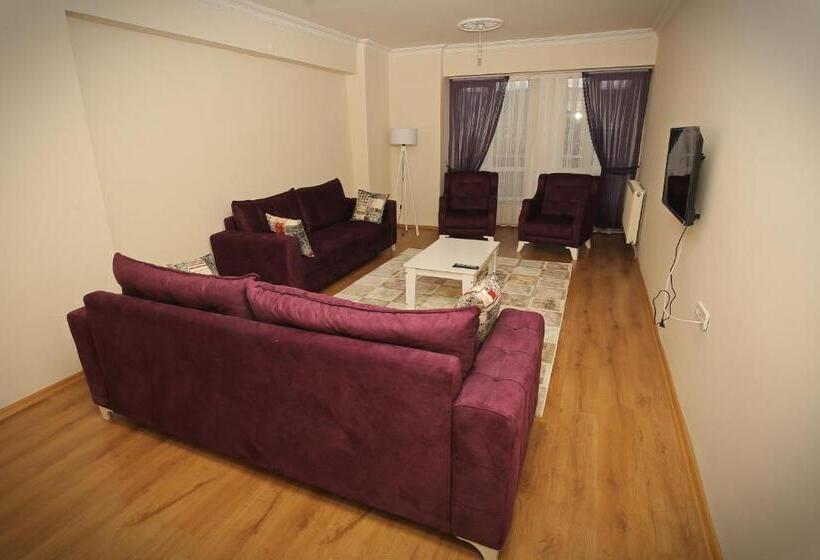 غرفة قياسية مزوَّدة بشُرفة, Ozkanlar Apart