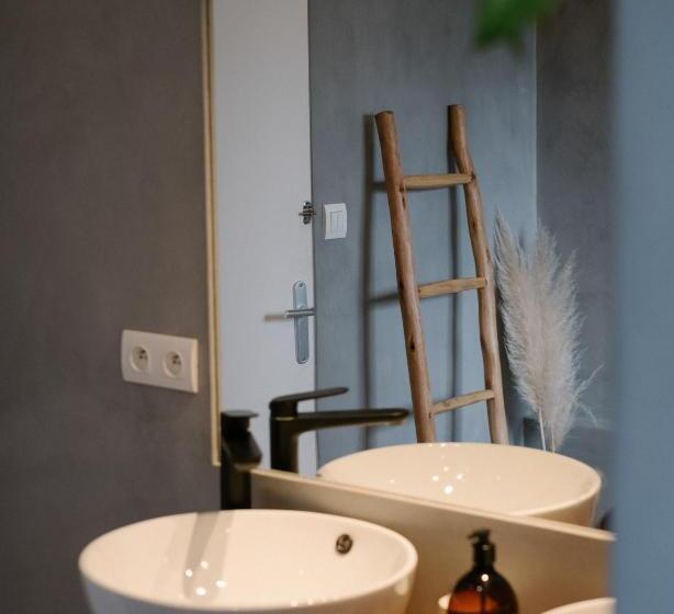 스탠다드 룸 공동 욕실, Villa Sayulita Surfhouse