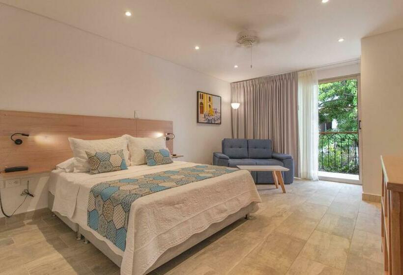 סוויטת ג'וניור עם מרפסת, La Gloria Hotel By Bespokecolombia