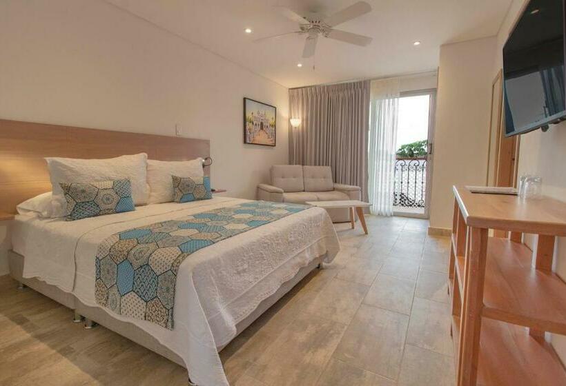 סוויטת ג'וניור עם מרפסת, La Gloria Hotel By Bespokecolombia