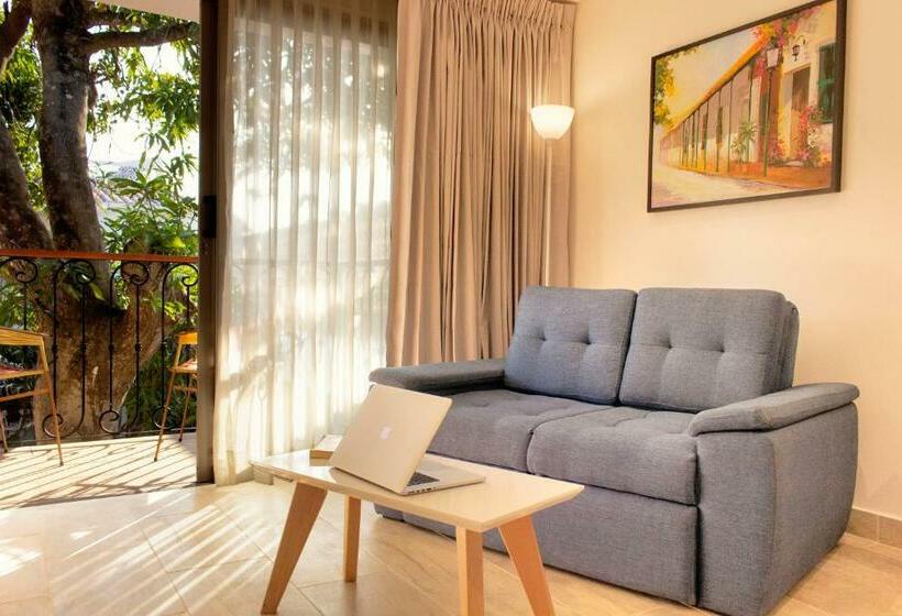 סוויטת ג'וניור עם מרפסת, La Gloria Hotel By Bespokecolombia