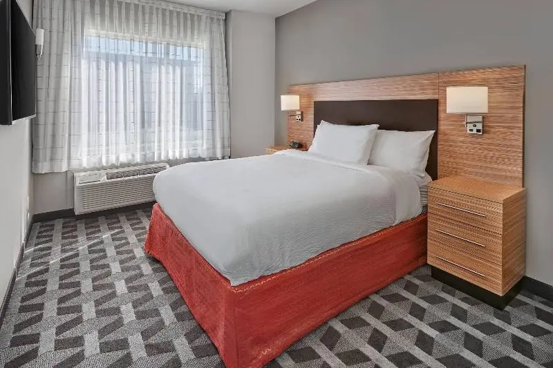 キングサイドベッドのスタンダードワンルーム, Towneplace Suites By Marriott Edmonton Sherwood Park
