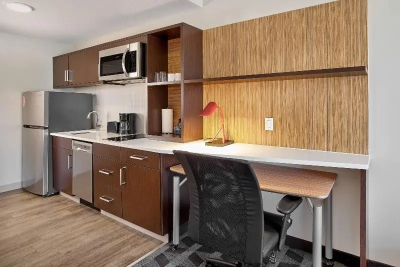 クイーンベッドのスタンダードスタジオ, Towneplace Suites By Marriott Edmonton Sherwood Park