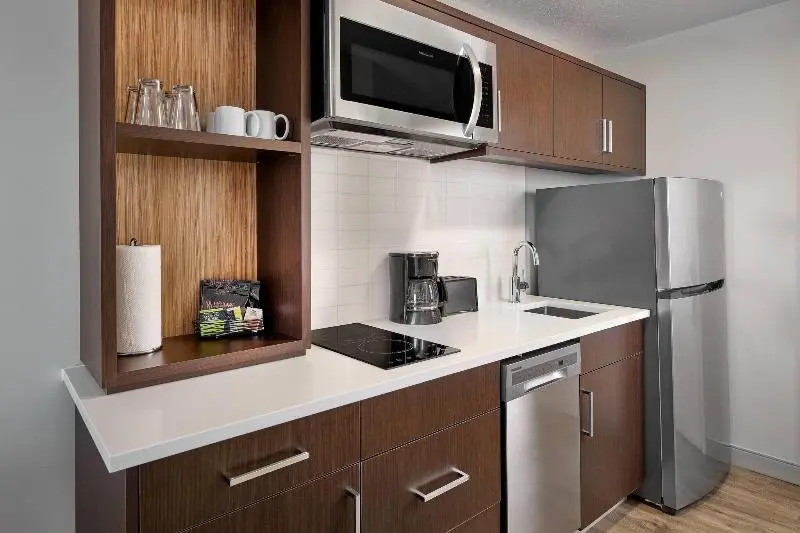 クイーンベッドのスタンダードスタジオ, Towneplace Suites By Marriott Edmonton Sherwood Park