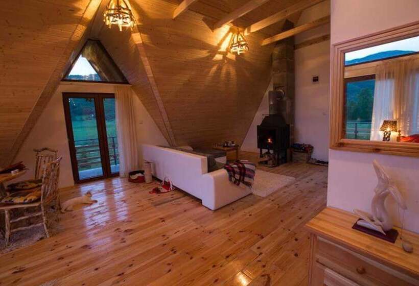 آپارتمان 1 خوابه با چشمانداز, Etno Selo Montenegro Campsite