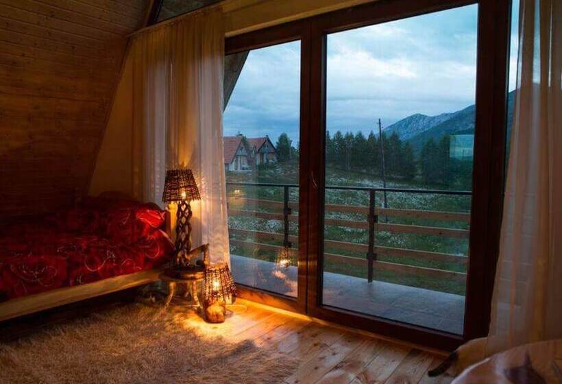 آپارتمان 1 خوابه با چشمانداز, Etno Selo Montenegro Campsite