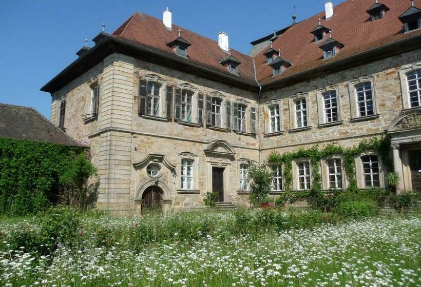 标准间, Ferienzimmer Im Schloss Burgpreppach