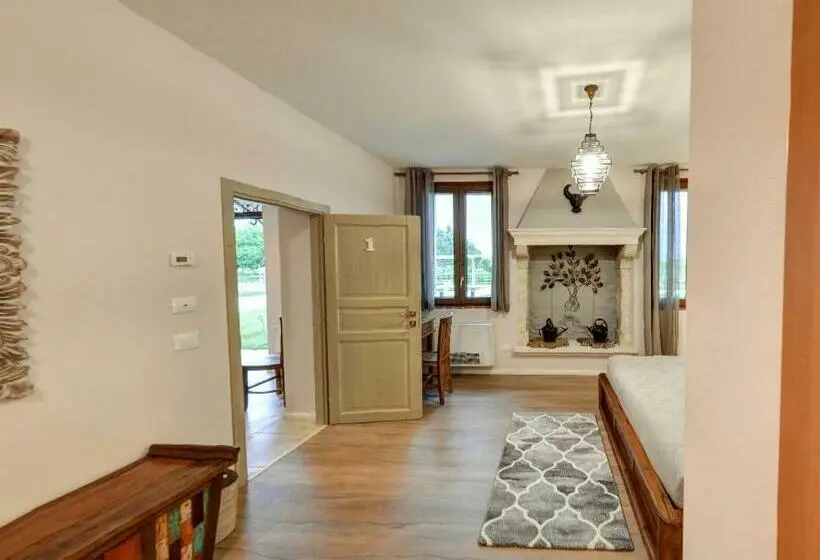 キングサイズベッドのスタンダードルーム, Agriturismo Campanella