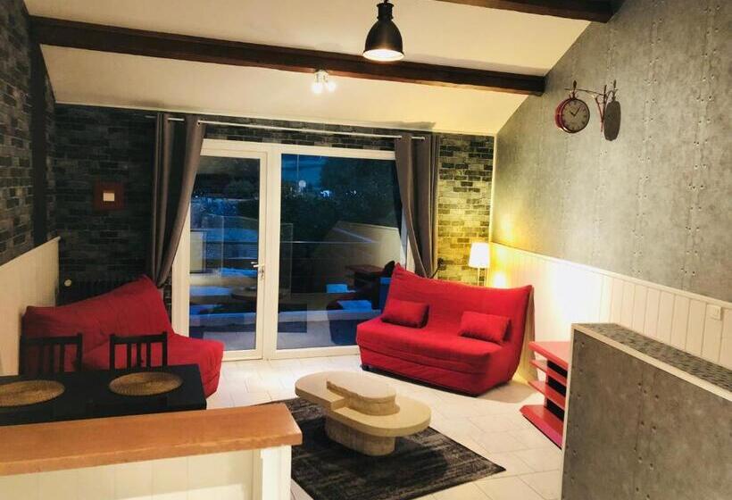 침실 1개 테라스 아파트, Domaine De Vandenesse Et Spa