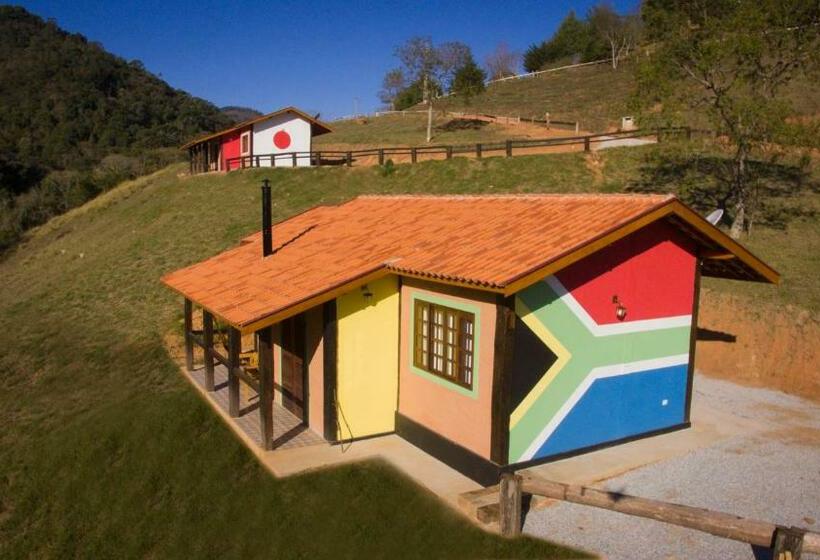 一居室别墅, Pousada Cabanas No Mundo