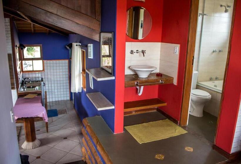 一居室高级别墅, Pousada Cabanas No Mundo