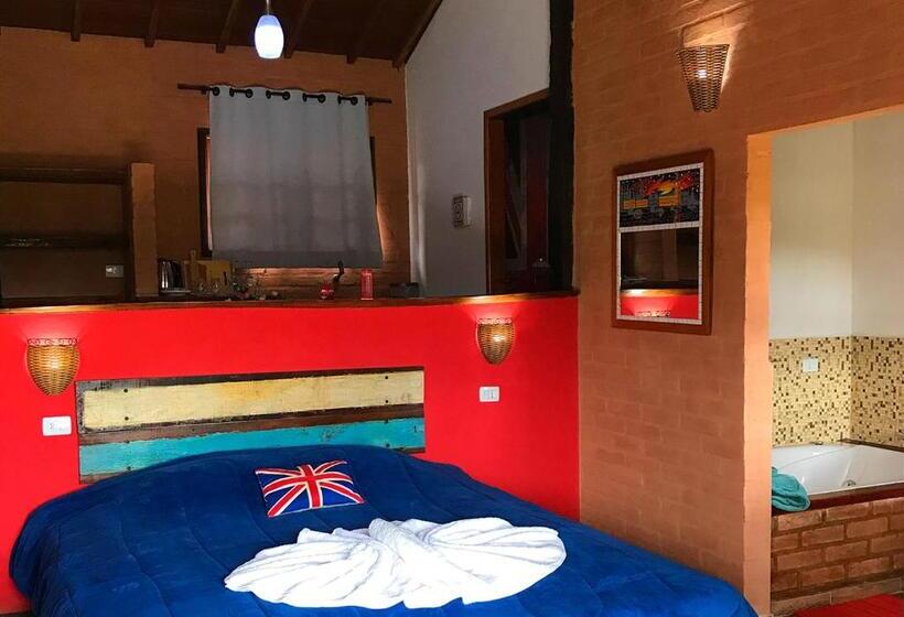 一居室别墅, Pousada Cabanas No Mundo