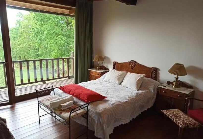 バルコニー付きスタンダードルーム, Albergue Bergando