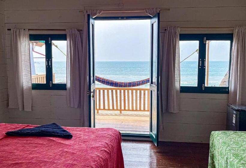 חדר דלוקס נוף לים, The Nest Palolem