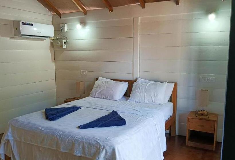 חדר דלוקס צדדי נוף לים, The Nest Palolem