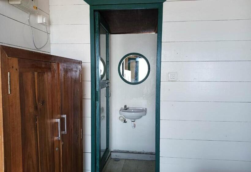 חדר סטנדרט נוף לים עם מרפסת, The Nest Palolem