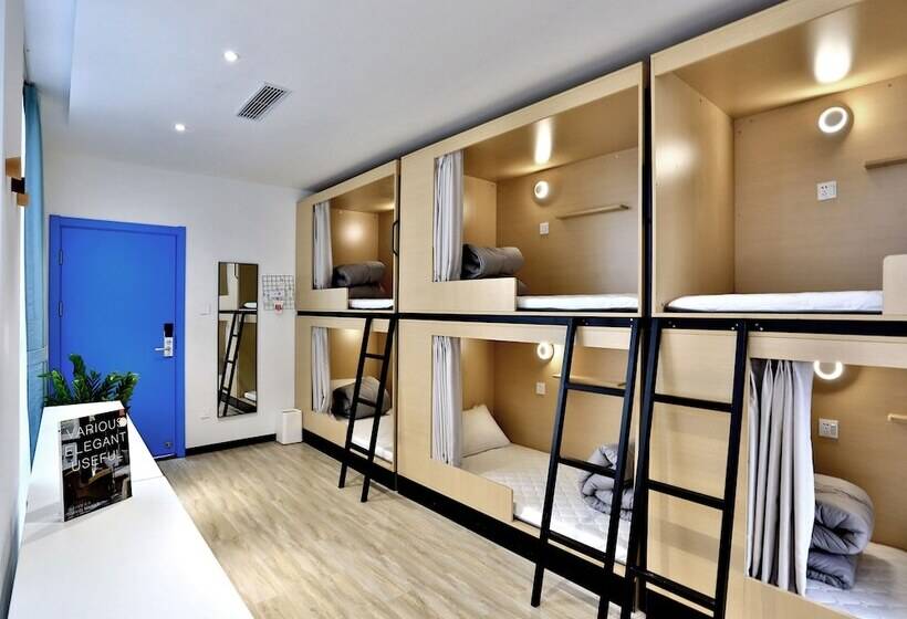 سرير فى غرفة مشتركه, Hangzhou Infinity Youth Hostel