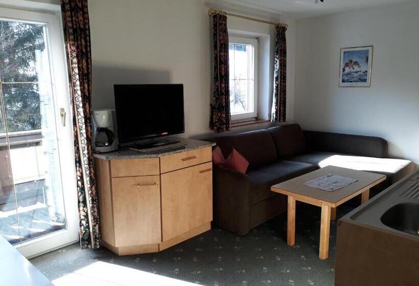 آپارتمان 1 خوابه با بالکن, Das Christine Appartement