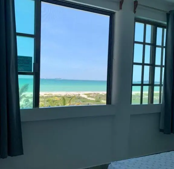Familiekamer met Uitzicht op Zee, Playa Arena