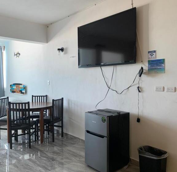 חדר משפחתי נוף לים, Playa Arena