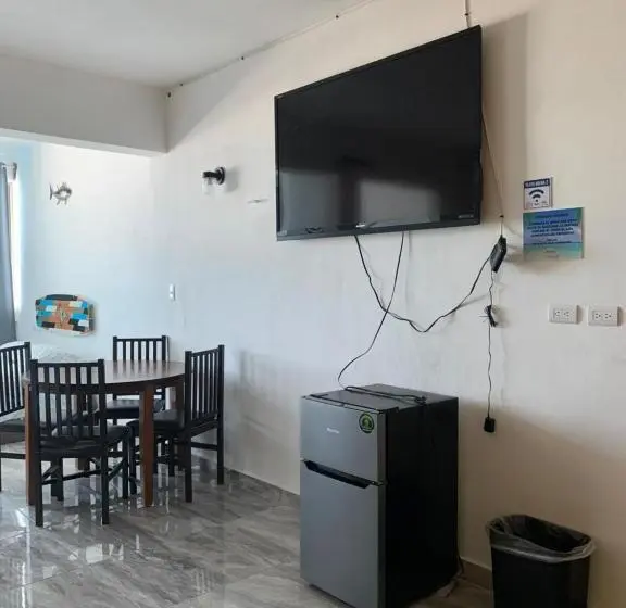 Familiekamer met Uitzicht op Zee, Playa Arena