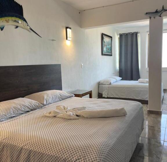 חדר משפחתי נוף לים, Playa Arena