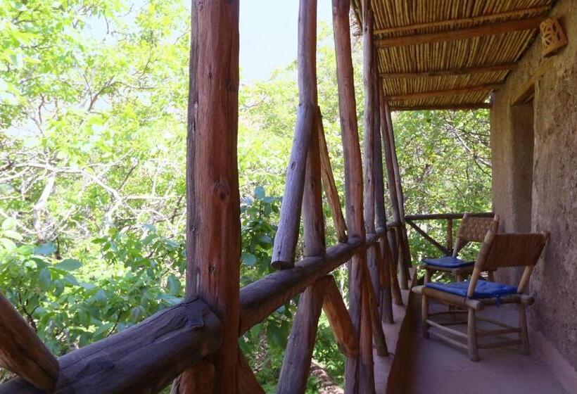 اتاق استاندارد سه تخته با چشمانداز باغ, Douar Samra