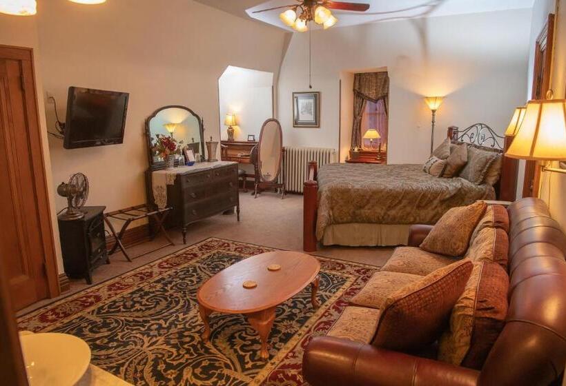带大床的豪华间, Spencer House Bed & Breakfast