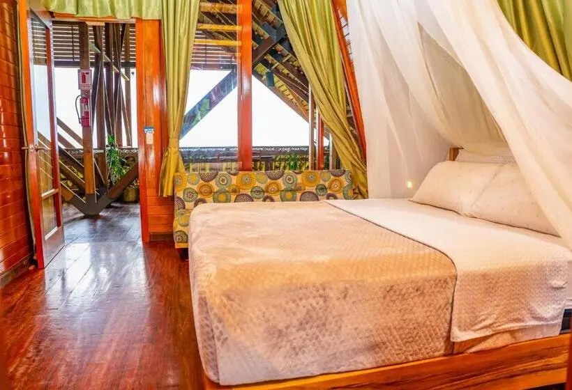 バルコニー付きデラックスルーム, Heimatlos Amazon Lodge