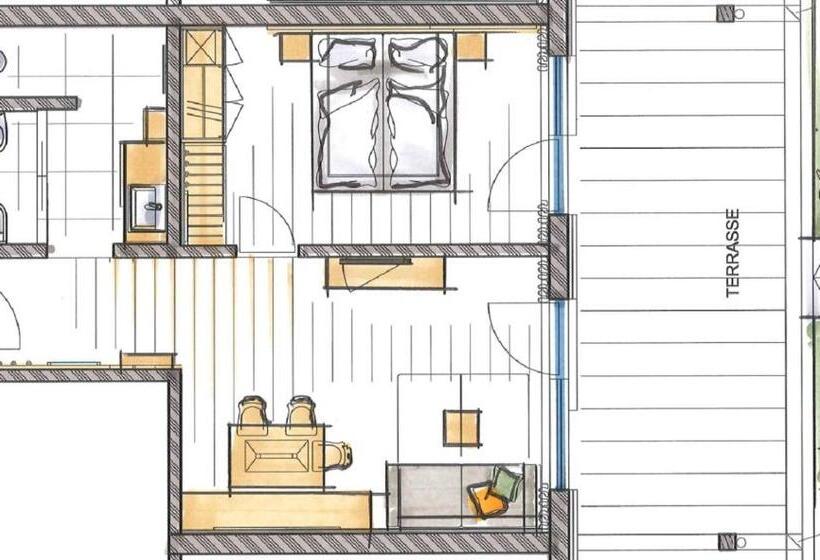 デラックスルーム, Appartement Hotel Anthea