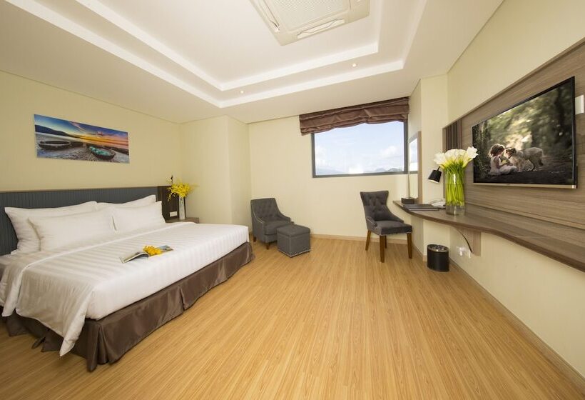 اتاق سوپریور با چشمانداز شهر, Areca Hotel Nha Trang