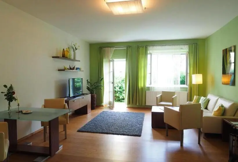 テラス付き1ベッドルームアパートメント, Die Residenz