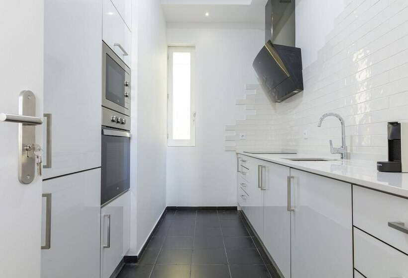 침실 1개 아파트, São Francisco