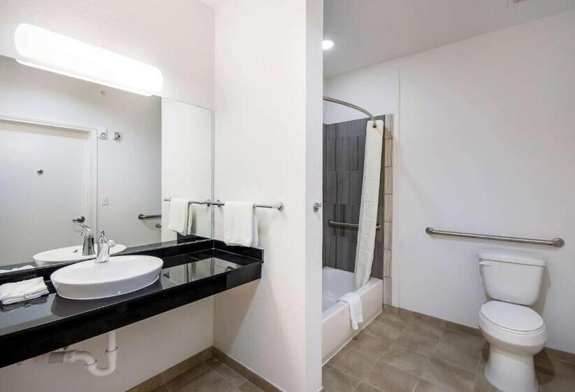 身障者適用キングサイズベッドルーム, Motel 6channelview, Tx