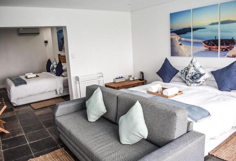 패밀리 룸 바다 전망, Santorini Guesthouse